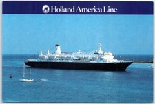Postcard - M.S. Nieuw Amsterdam - Holland America Line