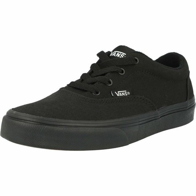 black vans junior
