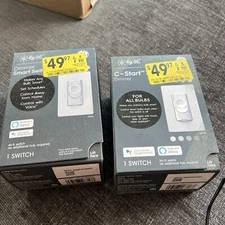 GE GE 48717 C-Start Wi-Fi Smart Dimmer Switch - White