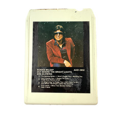 Ronnie Milsap Out Where The Bright Lights Are Glowing 8Track Tape AAS1-3932 1981