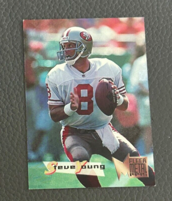 Steve Young 1995 Fleer Metal #179 49ers Football Card | eBay
