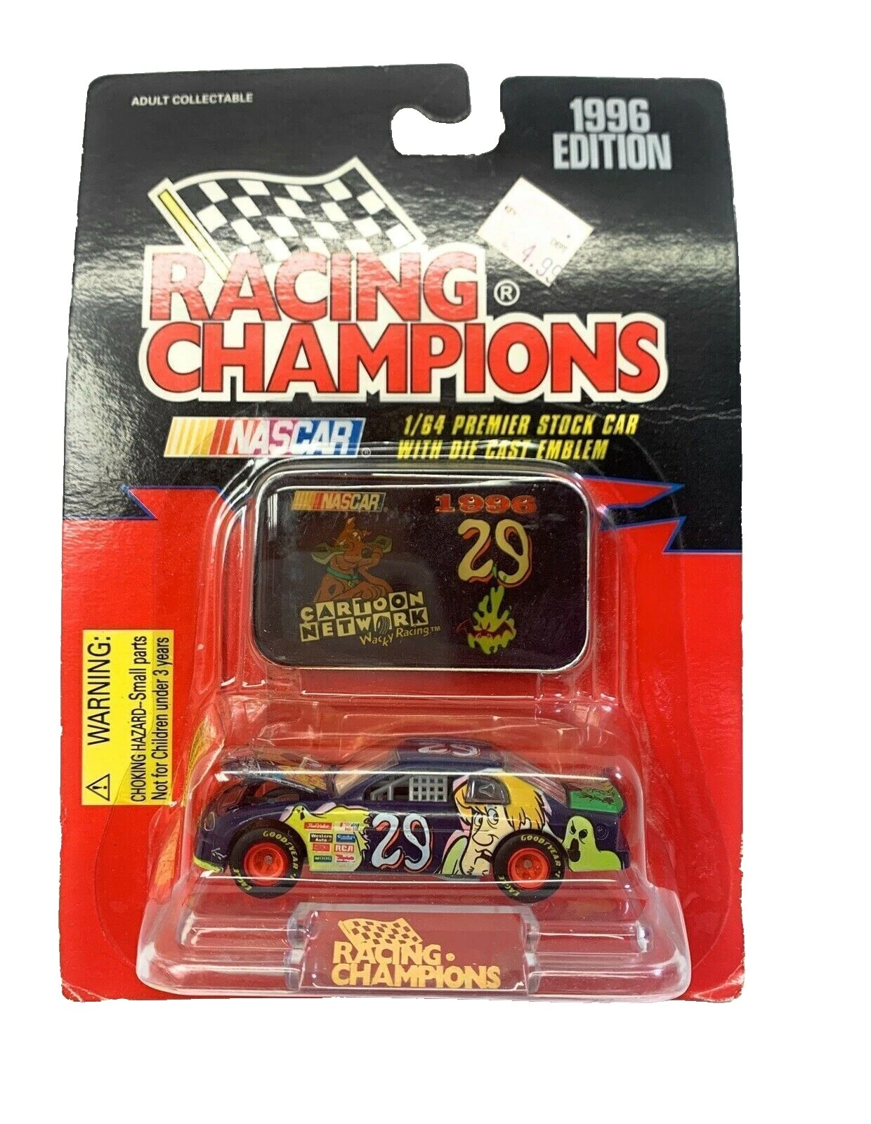 Racing Champions Black 1:18 Scale Diecast Racing Cars