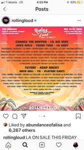 Vip rolling loud la 2019 ticket | eBay