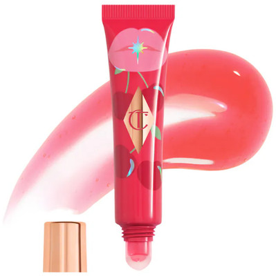 Unreal Lips Healthy Glow Nectar Lip Oil, Juicylicious Cherry Glaze, New