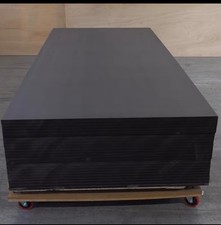Image of Black Dyed MDF - High Density & Smooth Surface –10mm thickness in various sizes