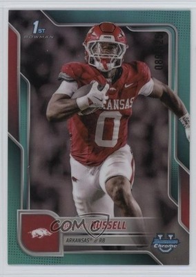 2025 Bowman U Chrome Aqua Refractor 89/325 Anthony Hill Jr #84 0a3b