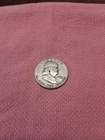 1951 S Ben Franklin 90% Silver Half Dollar, Circulated G-BU Condition@@@Lot F 15
