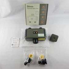 Diivoo Smart Dual Water Timer WT-05 1.8V-3.3V Automatic Irrigation Controller