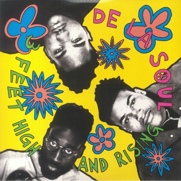 DE LA SOUL - 3 Feet High & Rising (reissue) - LIMITED MAGENTA VINYL 2XLP