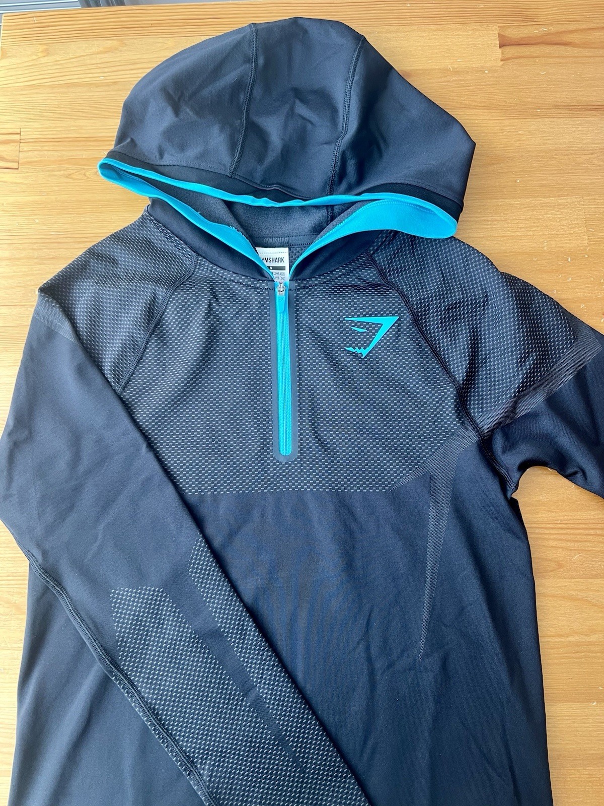 Gymshark Onyx 5.0 Seamless Hoodie - Small