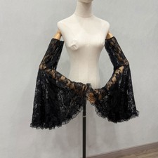 Breathable Arm Cover Sleeves For Brides Wedding Dress Accessories Lace Sleeves//