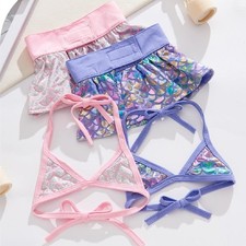 Dog Bikini Swimsuit - Summer Beach Dress Costume for Puppy, Cat, Chihuahua, Pug