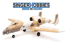 E-flite EFLU6550 UMX A-10 Thunderbolt II BNF Twin EDF Jet Airplane 562mm AS3X