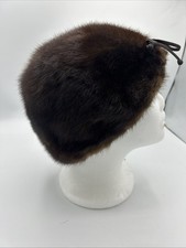 Vintage Fur REAL MINK Hat for Women/GIRLS Small/Medium