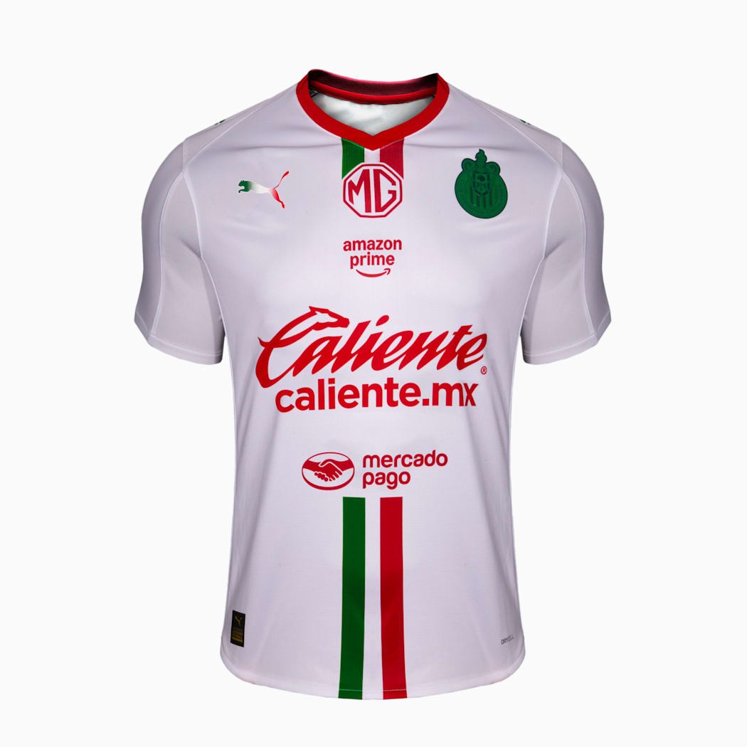 PUMA CHIVAS GUADALAJARA  25/26 MEN'S AWAY STADIUM JERSEY  WHITE COLOR