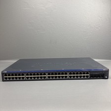 Juniper EX2200-48P-4G Managed Switch 48-Port Gigabit PoE 4 SFP Ethernet Network