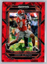 2023 Panini Prizm Draft Picks #120 Kenny McIntosh Red Ice