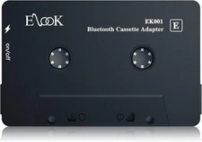 Elook Car Audio Receiver, Bluetooth Cassette Receiver Tape Aux Adapter