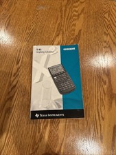Texas Instruments TI-83 Plus Graphing Calculator Guide Book Manual