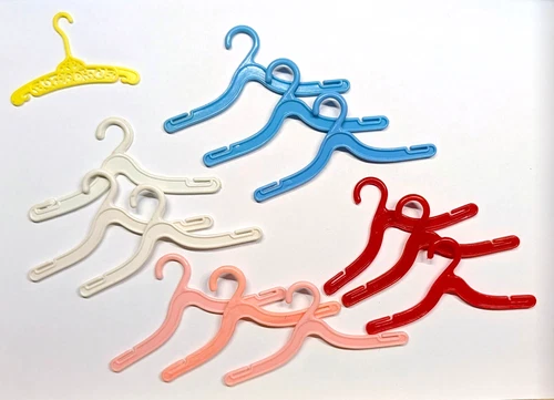 Vintage Barbie Doll - Hangers - Lot of 12 + 1 Filigree