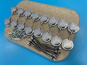 DW Collectors Series Floor Tom Drum Lug Set 16 Lugs & True Pitch Tension Rods