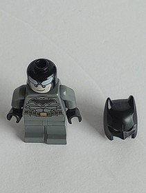 Lego Minifigure vtg mini figure building block DC Comic toy Batman No Cape
