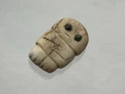 RARE PRE-COLUMBIAN HUMAN EFFIGY PENDANT BEAD MAYAN OLMEC MEZCALA MIXTEC MAYA