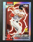 2026 Topps Chrome Roman Anthony Lightboard Logo Variation Rookie RC Case Hit SSP