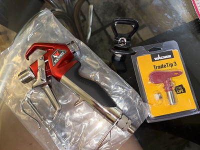 Wagner RX-Pro Air Spray Gun w/ TradeTip 3 Tip 517 & Tip Guard