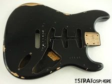 Fender USA Custom Shop Custom Strat Pro 2025 Relic BODY Black
