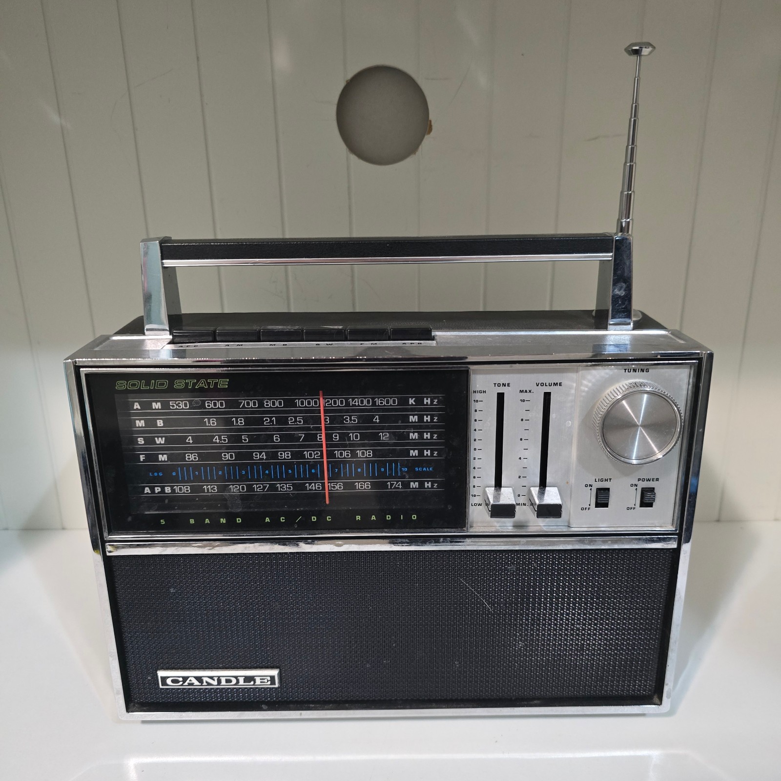 Candle Solid State Multi Band AC DC Radio - Vintage Works | eBay