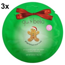 Lot of 3 Que Bella Gingerbread Mud Face Mask ...