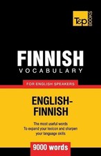 Andrey Taranov Finnish vocabulary for English speakers - 9000 words (Paperback)