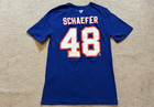 Matthew Schaefer New York Islanders Fanatics Blue #48 Size S P CH 2025 Shirt EUC — photo 6