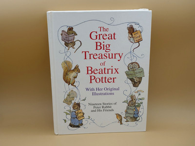 The Great Big Treasury of Beatrix Potter With Original Illustrations - 1992 
