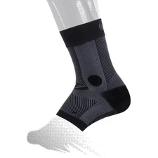 Left Medium Black Orthopedic Ankle Brace for Stabilization Support and Comfort