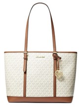 Damen Handtasche Michael Kors 35S0GTVT1V-VANILLA Weiß 35 x 25 x 13 cm