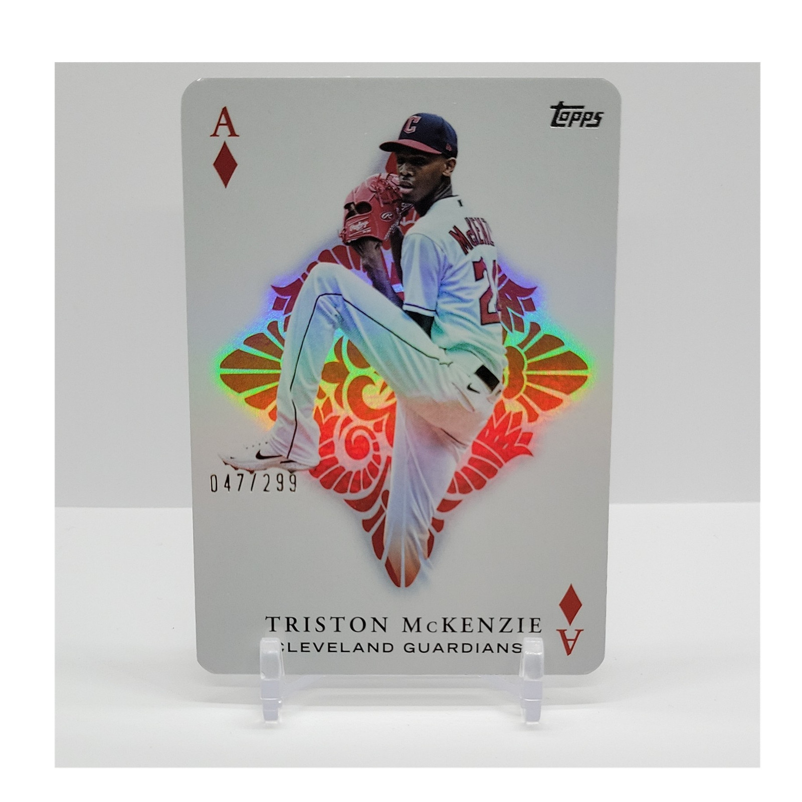 Topps 2023 All Aces Black Triston McKenzie /299 AA-31 Cleveland Guardians