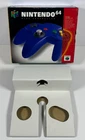 Vintage N64 Blue Controller EMPTY BOX ONLY Nintendo 64 1996 NO CONTROLLER - READ