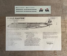 1/144 Scale Scale-Master Decals Braniff International BAC 1-11