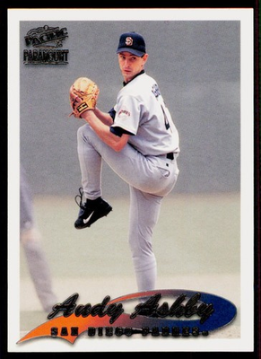 #ad #ad 1999 Pacific Paramount #197 Andy Ashby San Diego Padres Baseball Card $0.99