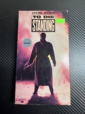 To Die Standing (VHS, 1991) Cliff De Young Robert Beltran Action Rare HTF