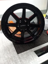 Blemished Single 20x9 Satin Black Wheel Anthem Off-Road Helo 6x5.5  0