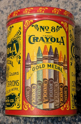Crayola 1982 Binney & Smith 48 Count (1903) Design Sealed
