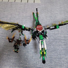 LEGO Ninjago 70753 70754  70593 70599 Elemental Dragon Battlewalker Magma Bridge