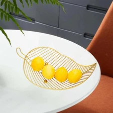 Fruits Storage Basket Stylish Decorative Fruit Plate for Kitchen Countertop