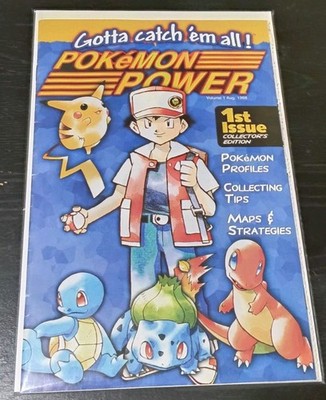 Pokemon Power #1 Comic First Appearance Pokemon 1998 Nintendo