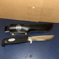 Marttiini Finland Skinner Condor Basic Hunting Fishing Knife + Leather Sheath