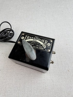 Vintage Louis Marx and Co 50 Watt AC Toy Train Transformer Model 1209 Working