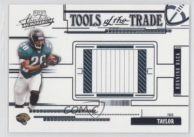 2005 Playoff Absolute Memorabilia Tools of the Trade Blue 65/150 Fred Taylor 0a7